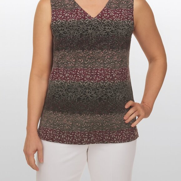 Vintage Ninety Women's Crocheted Tank Medium EUC - Picture 1 of 8